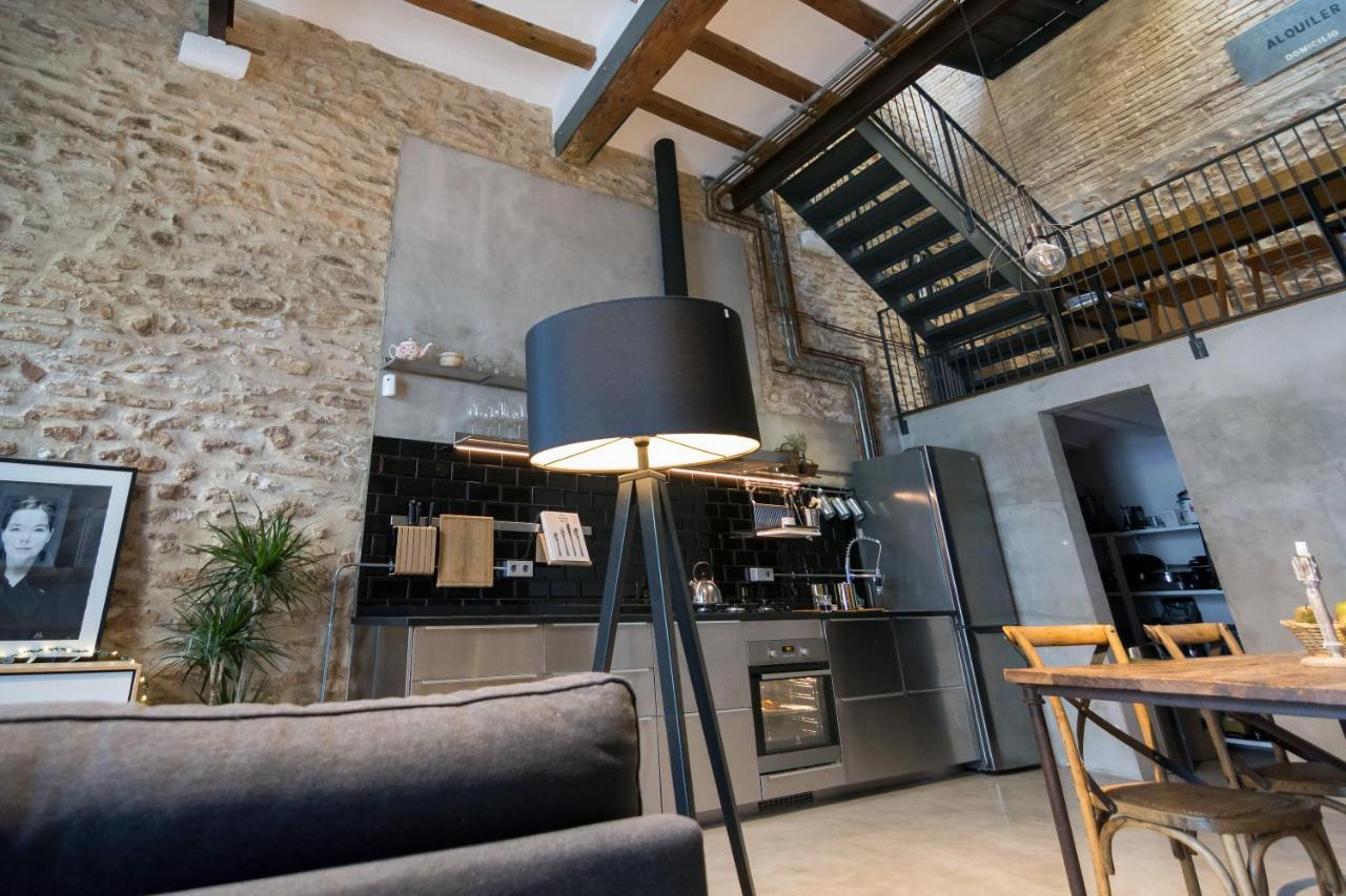 Increible Loft De Diseno En Casco Antiguo Amposta Leilighet Eksteriør bilde